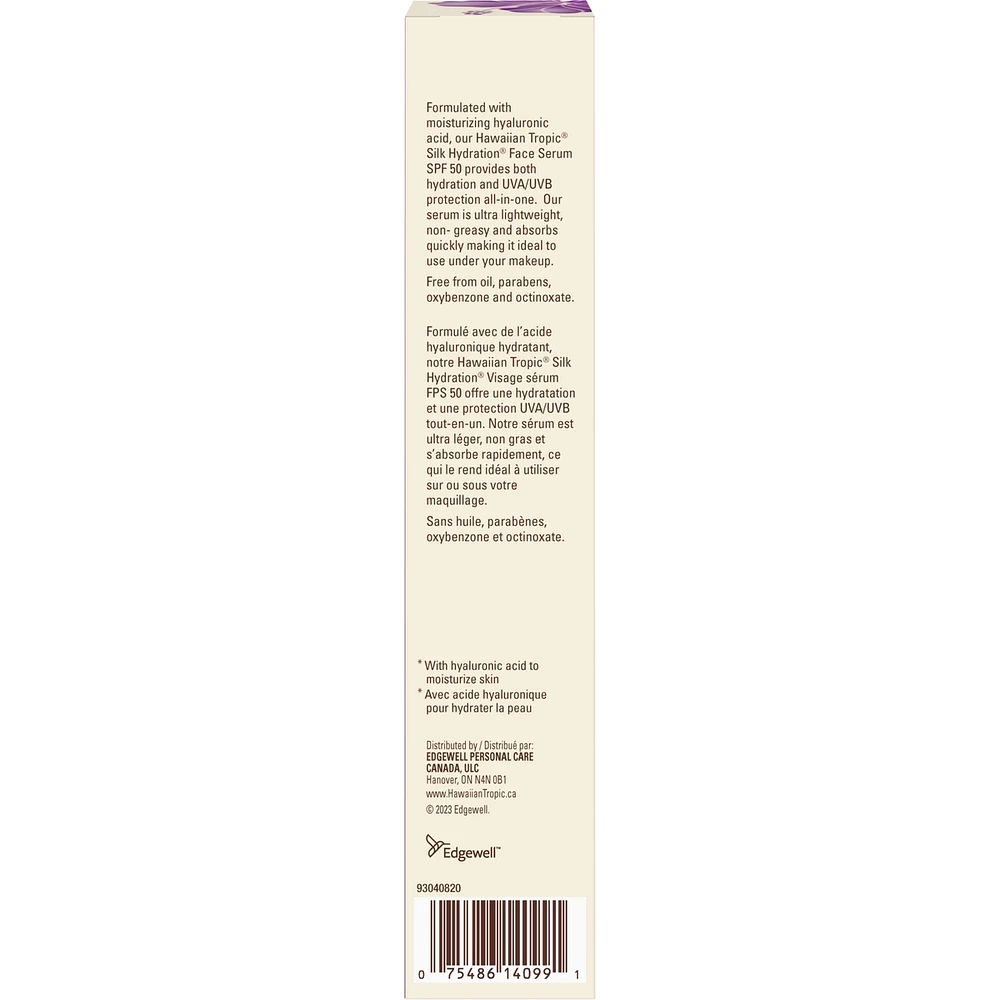 HT Silk Hydration Serum Face SPF 50