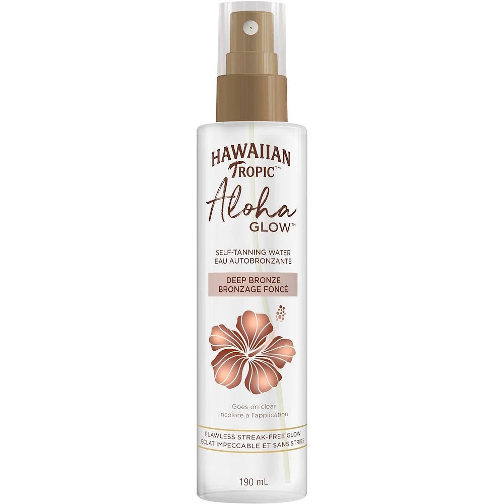 Hawaiian Tropic Aloha Glow Self-Tanning Water - Deep Bronze