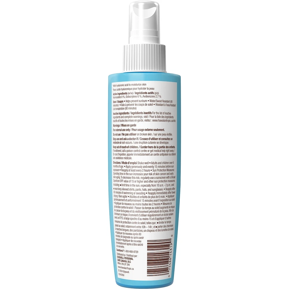 Hawaiian Tropic® Island Sport® Sunscreen Spritz SPF 30