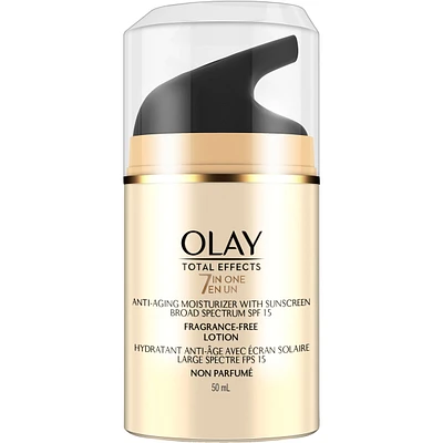 Total Effects Anti-Aging Moisturizer With Sunscreen