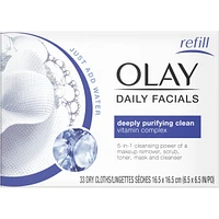 Daily Facials Deep Purifying Cleansing Cloths