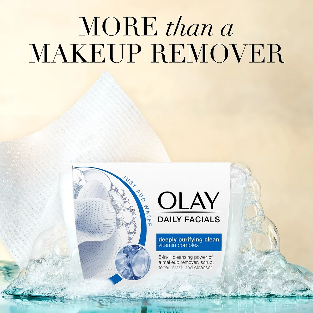 Daily Facials Deep Purifying Cleansing Cloths