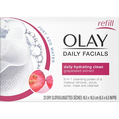Daily Facials Hydrating Cleansing Cloths
