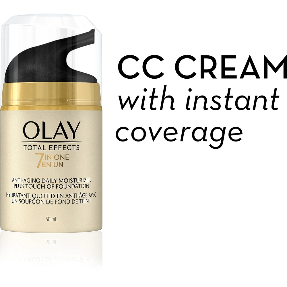 Total Effects CC Cream Daily Moisturizer + Touch of Foundation