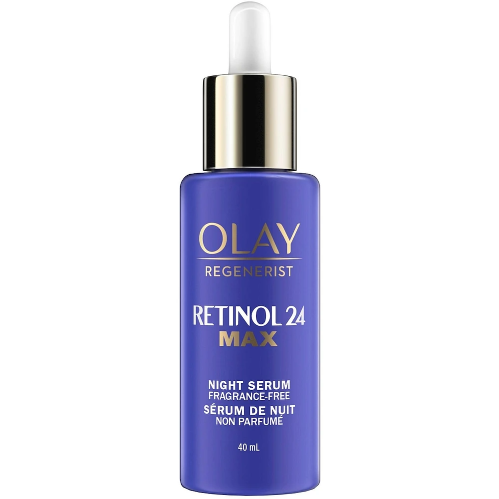 Olay Regenerist Retinol 24 MAX Night Face Serum, 40 mL
