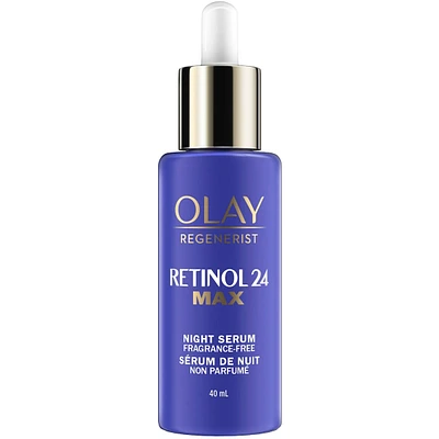 Olay Regenerist Retinol 24 MAX Night Face Serum, 40 mL