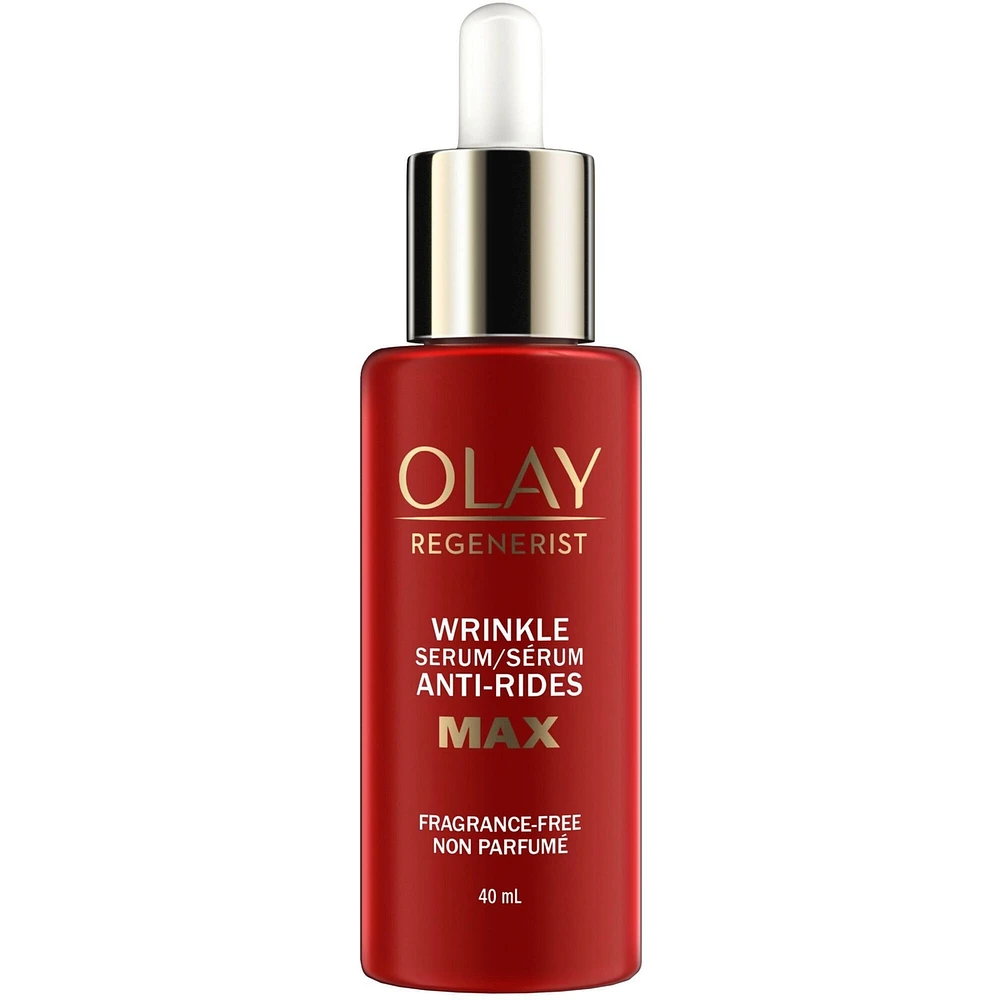 Olay Regenerist MAX Wrinkle Serum with Peptides, 40 mL