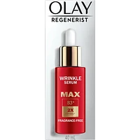 Olay Regenerist MAX Wrinkle Serum with Peptides, 40 mL