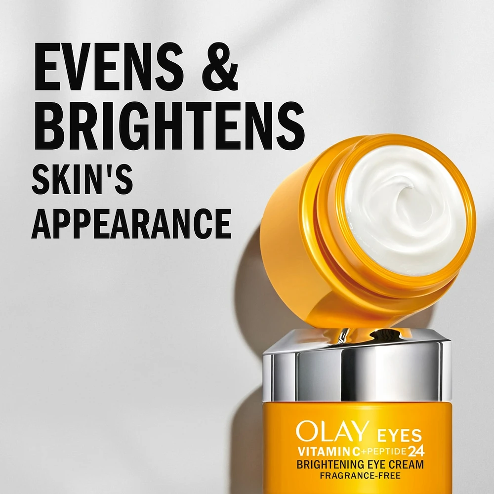EYES Vitamin C + Peptide 24 Eye Cream, Fragrance-Free
