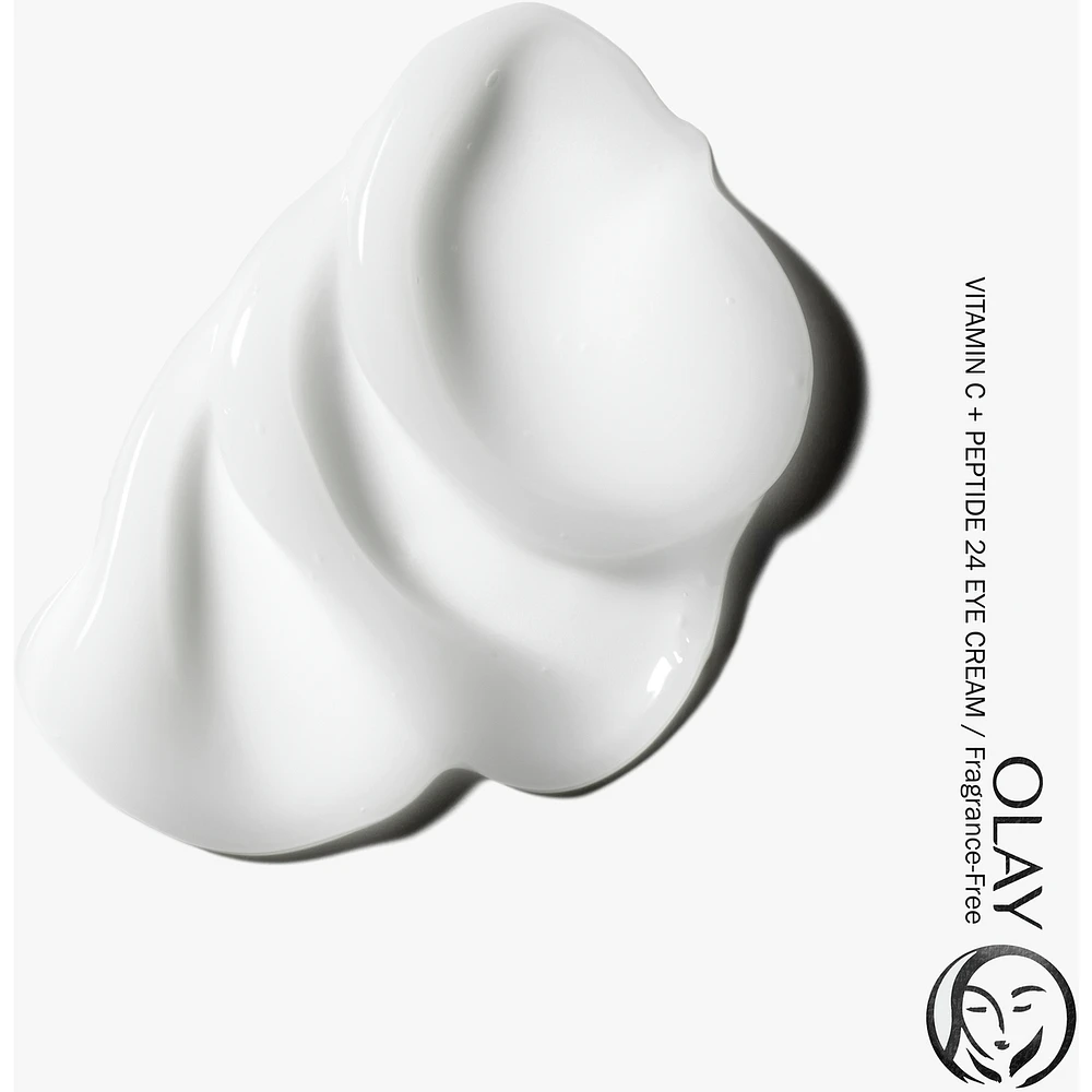 EYES Vitamin C + Peptide 24 Eye Cream, Fragrance-Free