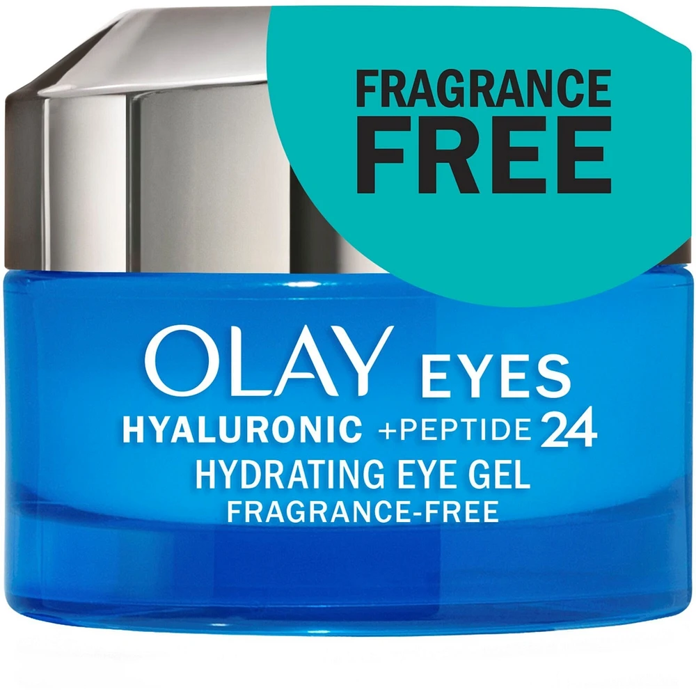Hyaluronic + Peptide 24 Gel Eye Cream, Fragrance-Free