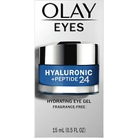 Hyaluronic + Peptide 24 Gel Eye Cream, Fragrance-Free