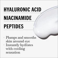 Hyaluronic + Peptide 24 Gel Eye Cream, Fragrance-Free