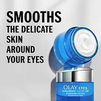 Hyaluronic + Peptide 24 Gel Eye Cream, Fragrance-Free
