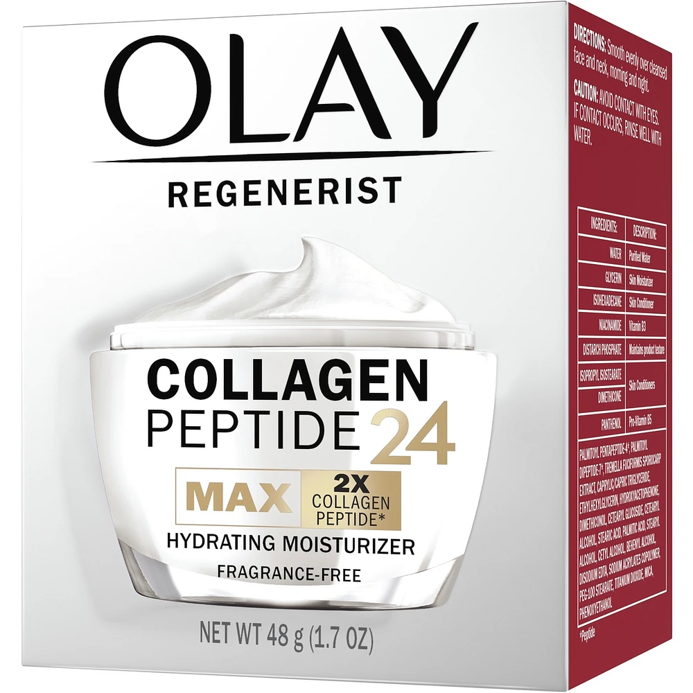Regenerist Collagen Peptide 24 MAX Face Moisturizer, Fragrance Free