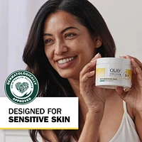 Complete+ Rich Moisturizing Cream Fragrance-Free, 3-in-1 Hydrating Face Cream for Dry Skin with Vitamin B3, Vitamin E, and Ceramides
