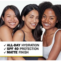 Complete+ Daily Facial Moisturizer with Sunscreen SPF 40, Fragrance-Free, 6 FL OZ, Broad Spectrum Sunscreen for Sensitive Skin