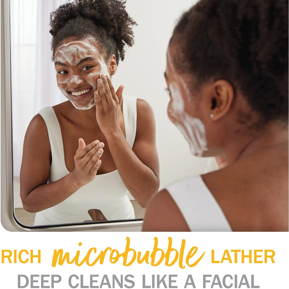 Cleansing Melts + Vitamin C Face Cleanser, 12ct, Water-Activated Face Wash Cleans, Tones, and Refreshes Skin