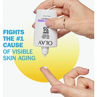 Prime & Protect SPF 35 Face Sunscreen , Matte Finish SPF Makeup Primer and Lightweight Sunscreen for All Skin Types