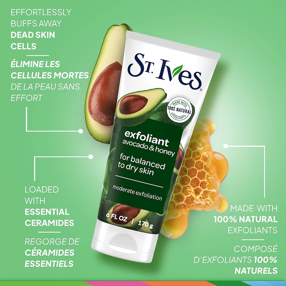 Désincrustant  Peau Douce Avocat et Miel  170 g