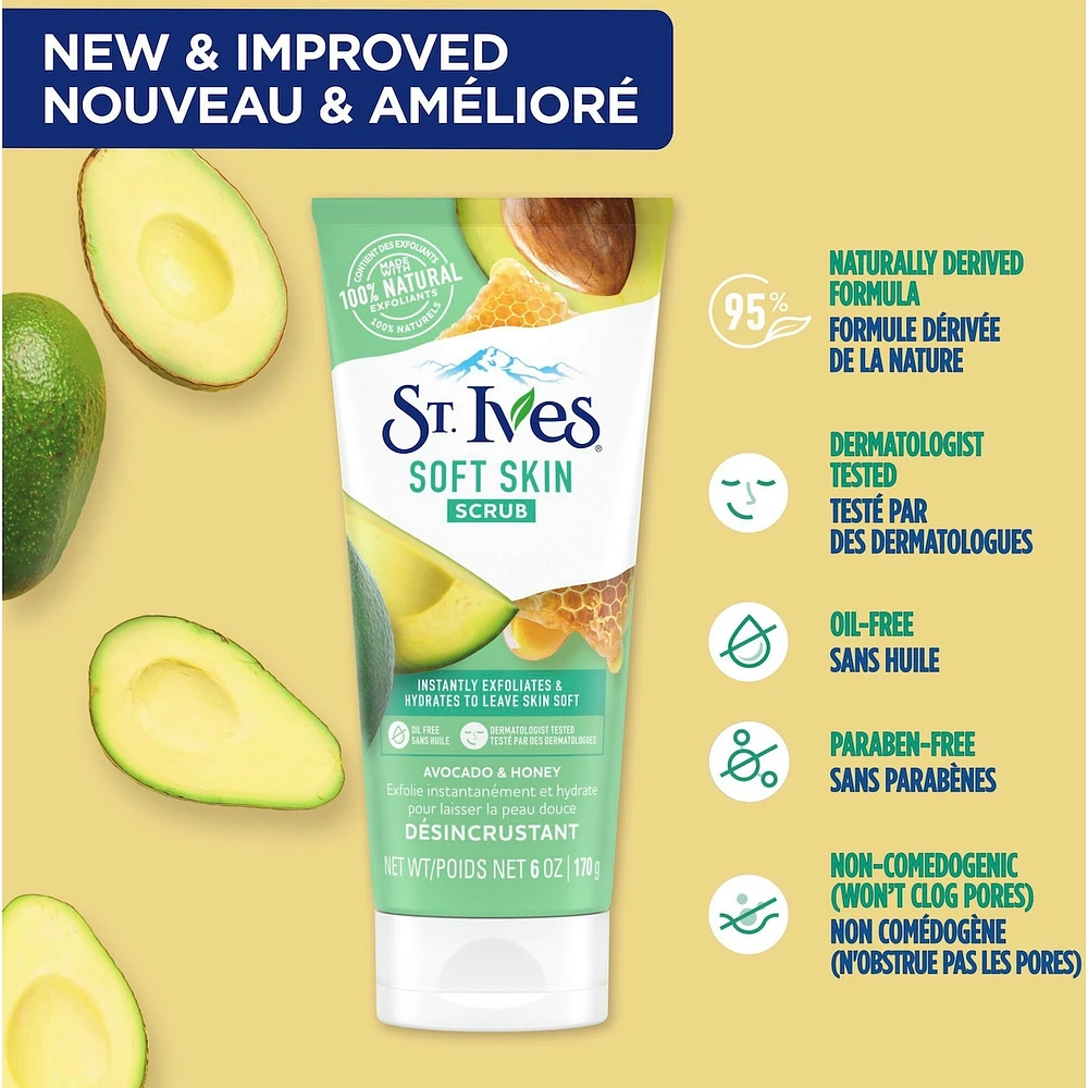 Soft Skin Avocado & Honey  Scrub  170 g