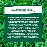 Blackhead Clearing Green Tea & Bamboo  Scrub  170 g