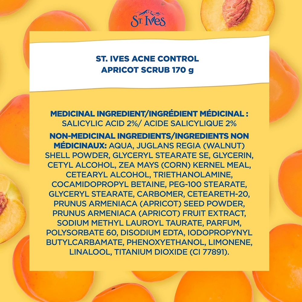 Acne Control Apricot  Scrub  170 g