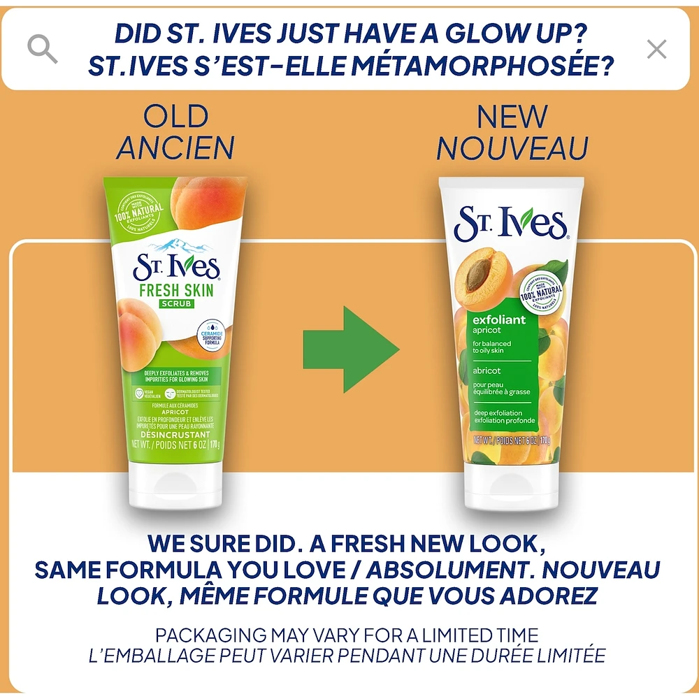 Désincrustant  Peau Fraîche Abricot  170 g