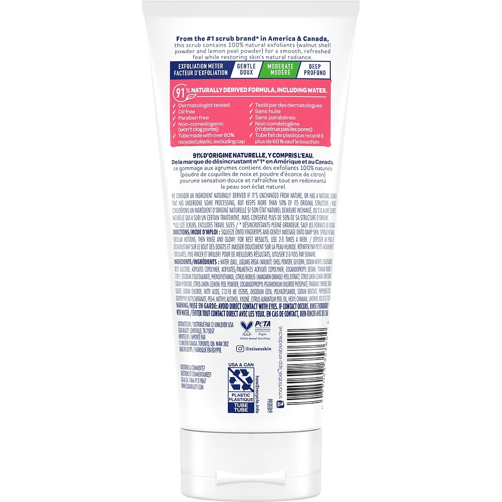 Radiant Skin Pink Lemon & Mandarin Orange  Scrub  170 g