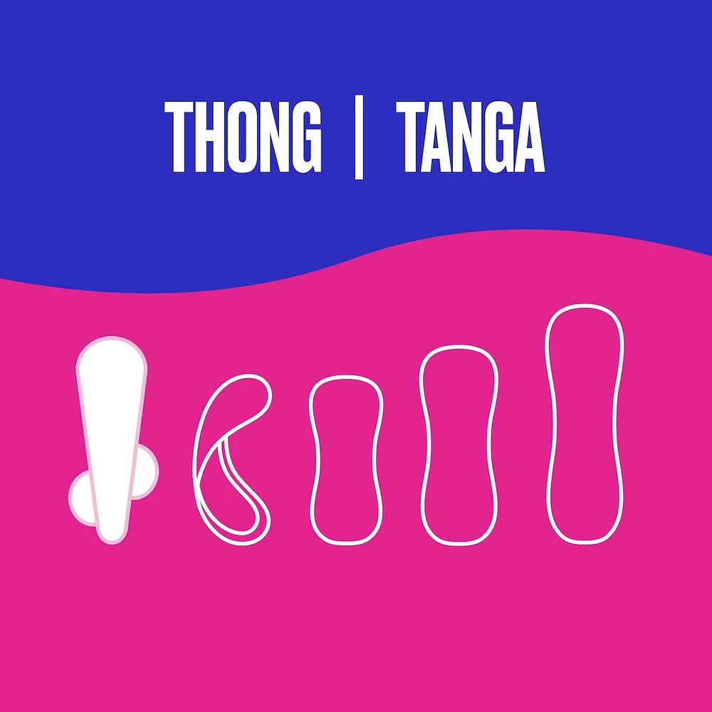 Carefree Thong Panty Liners Thin To Go