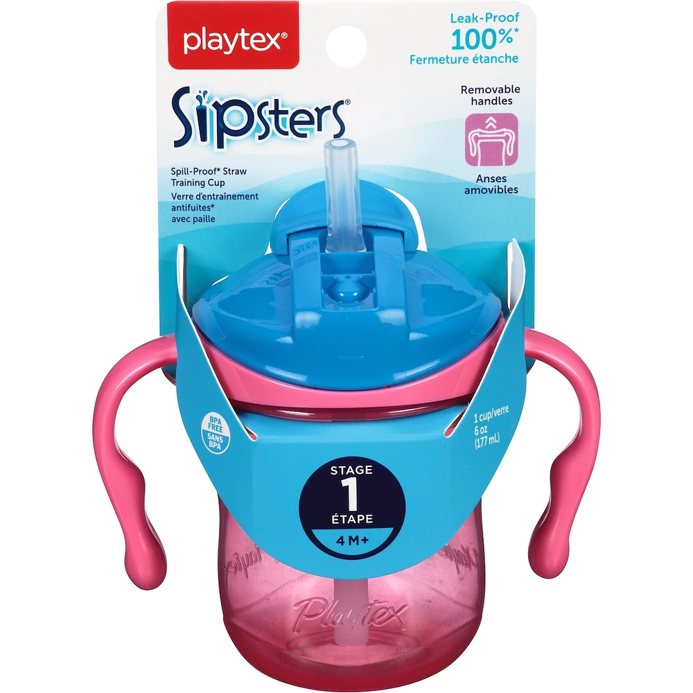 Stage 1 Sipsters Spill-Proof Straw Training Cup