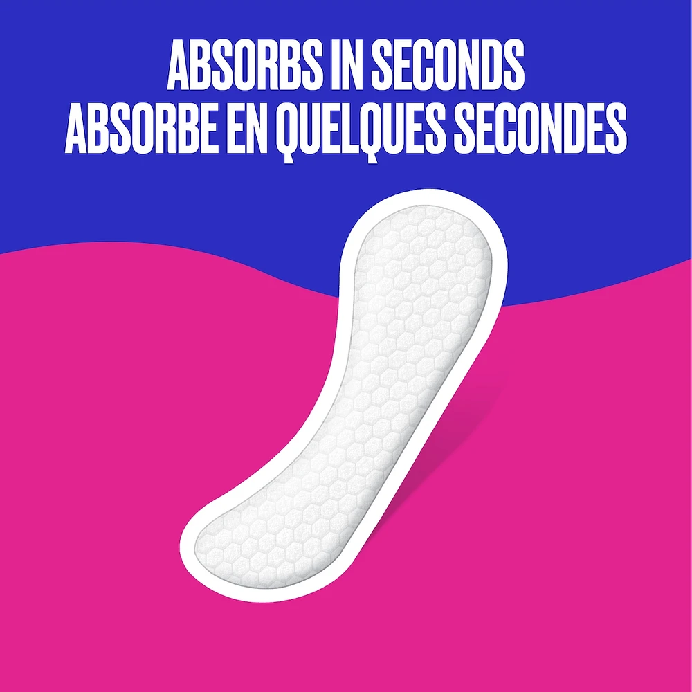 Carefree Acti-Fresh Body Shape Panty Liners Regular