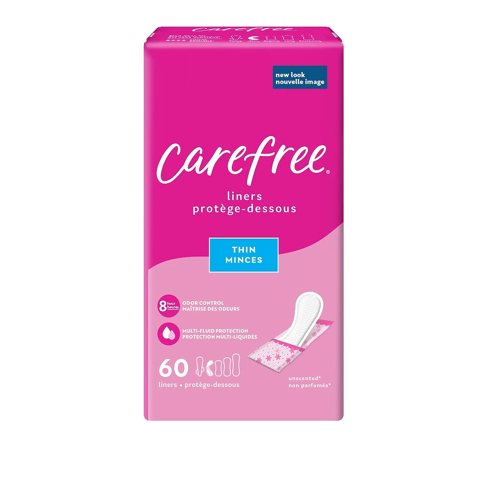 Acti-Fresh Body Shape Panty Liners Thin To Go Pack of 60 Liners