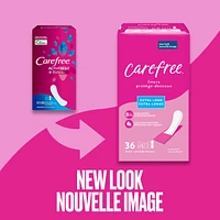 Protège-dessous galbés Carefree Acti-Fresh Body Shape longs