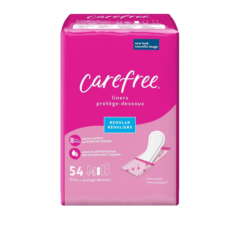 Acti-Fresh Body Shape Panty Liners Regular To Go Pack of 54 Liners