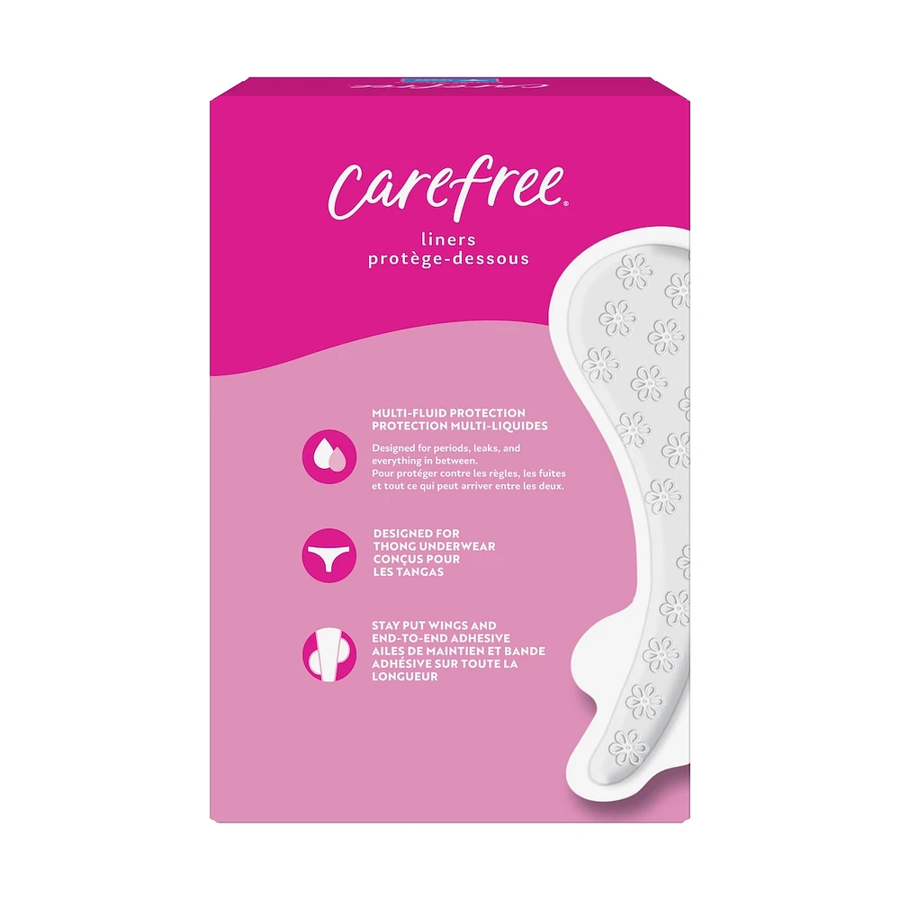 Thong Panty Liners Thin To Go Pack of 49 Liners