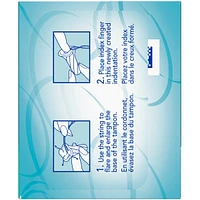 o.b. Original Non-Applicator Tampons Super Absorbancy