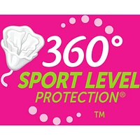Playtex Sport Unscented Athletic Tampons Super