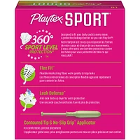 Playtex Sport Unscented Athletic Tampons Super Plus