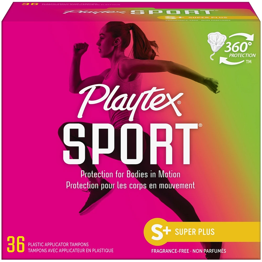 Playtex Sport Tampons, Unscented