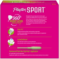 Playtex Sport Tampons, Unscented