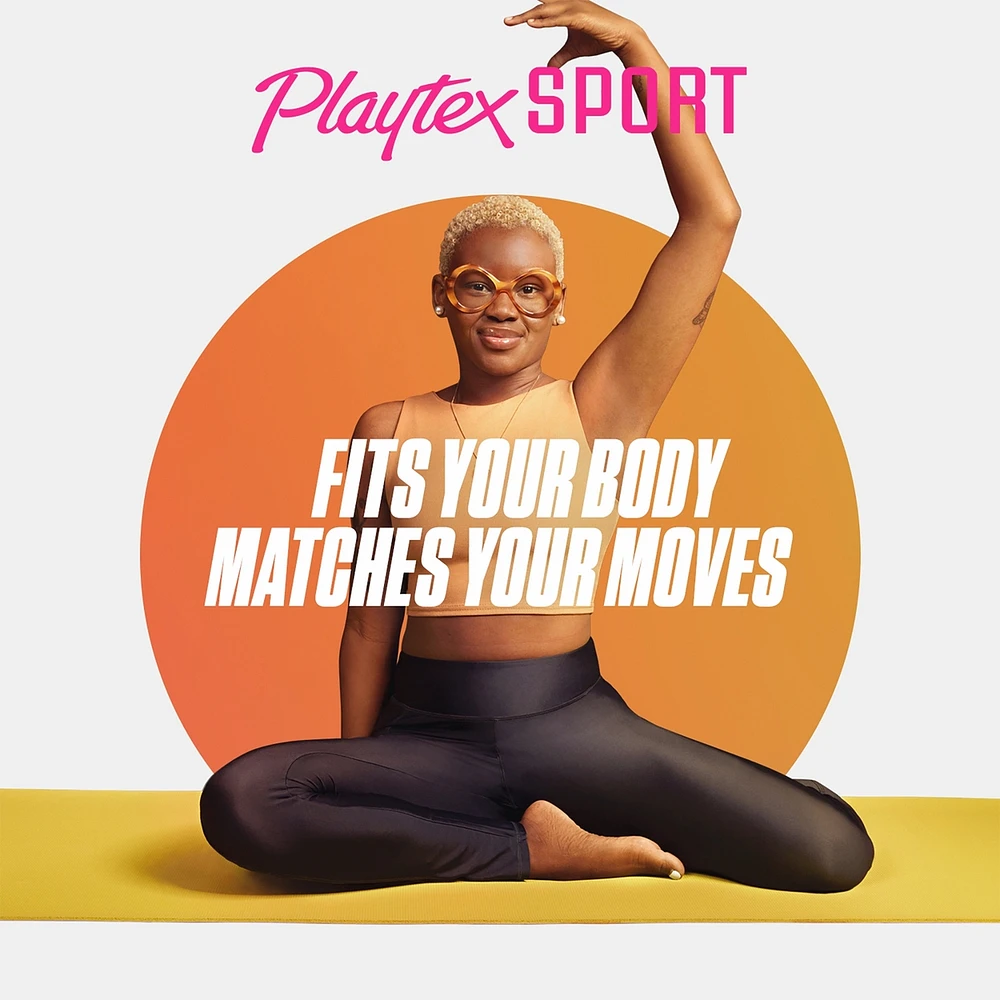 Playtex Sport Odor Shield Unscented Tampons Regular