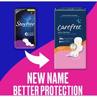 28 serviettes de nuit CAREFREEMD ultra-minces avec ailes