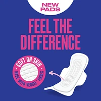 28 serviettes de nuit CAREFREEMD ultra-minces avec ailes