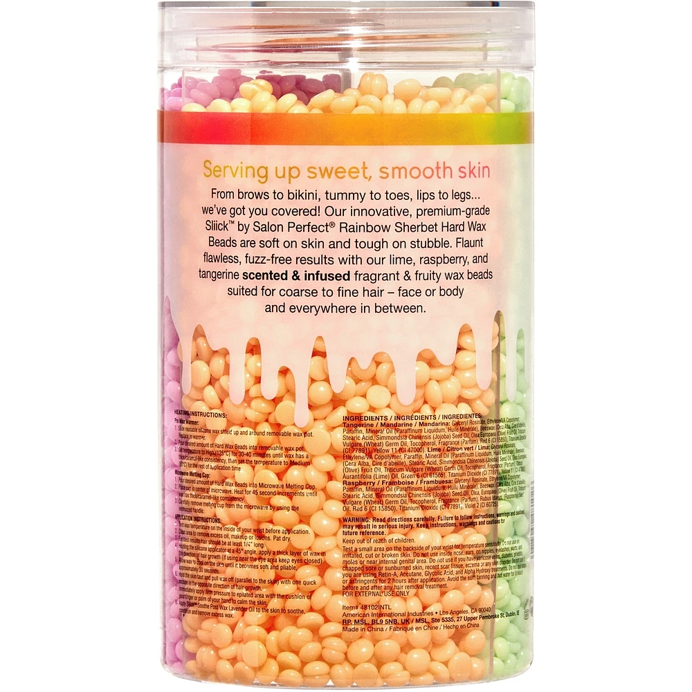 Sliick Rainbow Sherbet Hard Wax Beads
