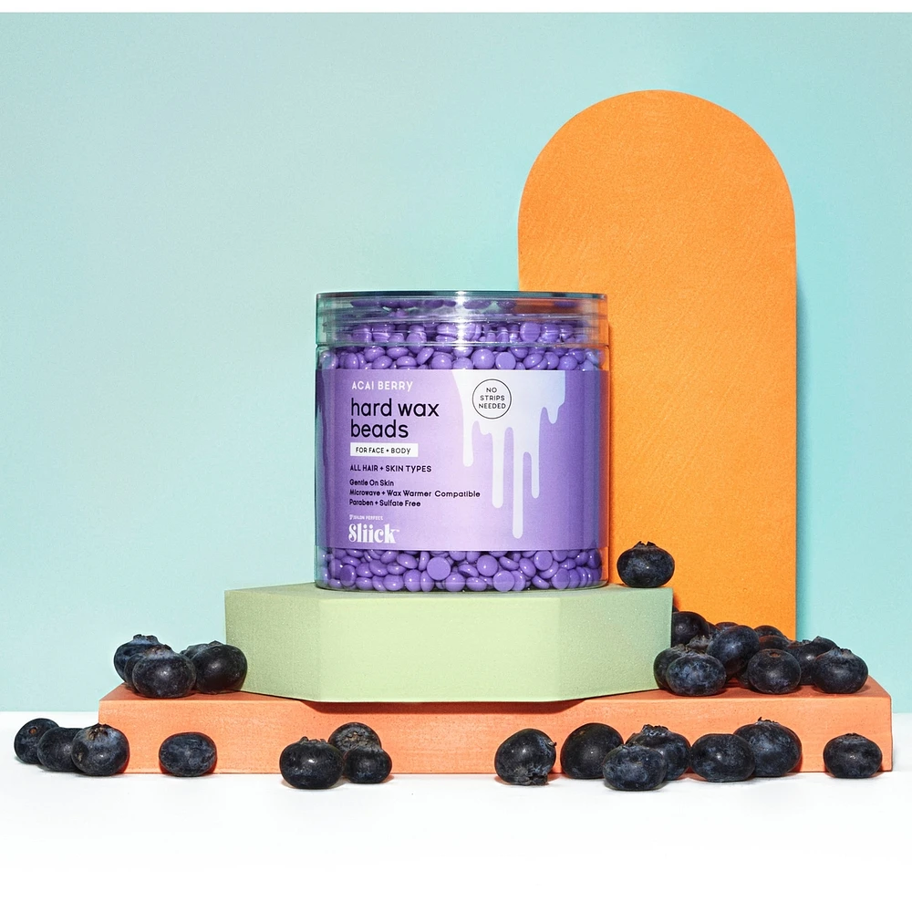 Sliick Acai Berry Hard Wax Beads