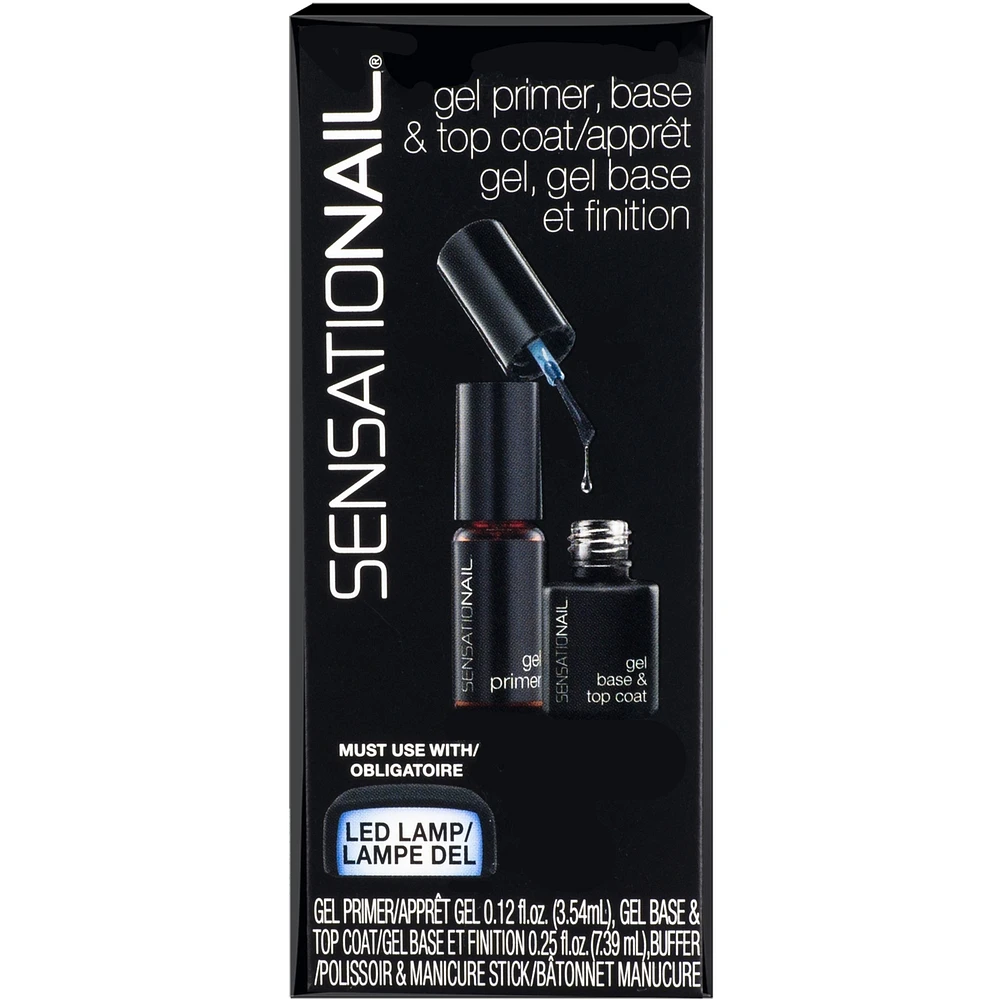 Gel Primer, Base & Top Coat