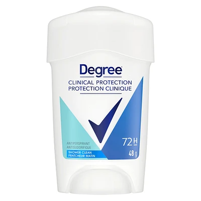 Antisudorifique Degree for Women DFW Clinical Fraicheur Matin protection antibactérienne contre les odeurs 48 GR