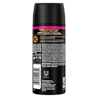 AXE  Dual Action Deodorant Body Spray for Long Lasting Odour Protection Dark Temptation Dark Chocolate Men's Deodorant 48 hours Fresh formulated without Aluminum 113 GR