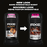 Antisudorifique en bâton pour protection à longue durée AXE Dark Temptation  48 heures anti-sueur 76 g